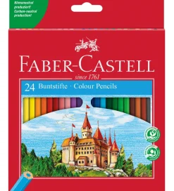 Farveblyanter - Slot - 24 stk - Multifarvet>Faber-Castell Hot