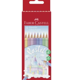 Farveblyanter - Slot - 10 stk - Pastel>Faber-Castell New