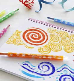 Farvekridt - Twistable - 12 stk>Faber-Castell Online
