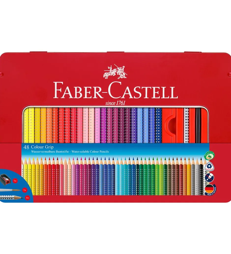 Farvesæt - Grip - Akvarel - 48 stk - Multifarvet>Faber-Castell Online