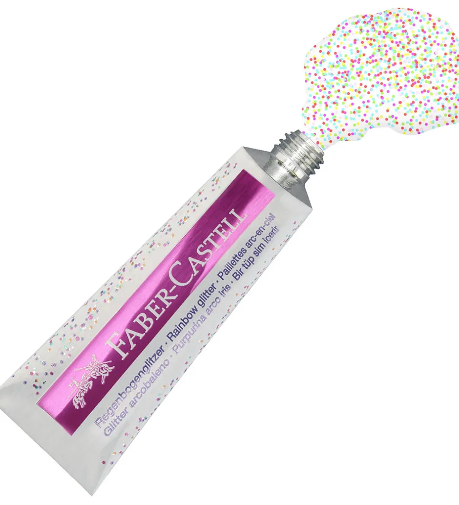 Glitter Tuber - 2 stk. - Rainbow>Faber-Castell Hot