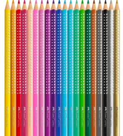 Sparkle Tinæske - Farver/Spidser - 20 stk - Multi>Faber-Castell Online