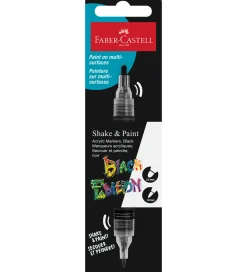 Tusch - Shake & Paint Acrylic - Sort>Faber-Castell Sale