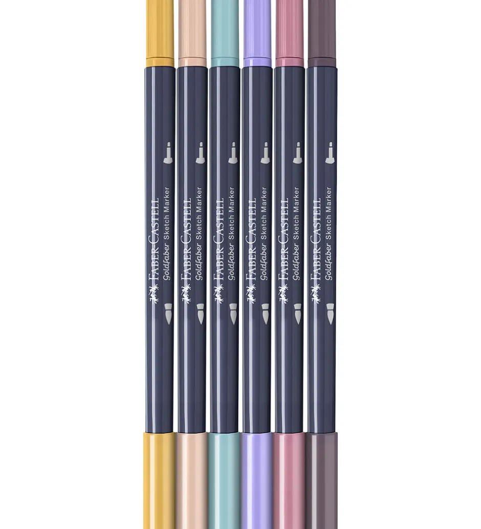 Tuscher - 6 Stk. - Goldfaber Sketch - Fashion>Faber-Castell Sale