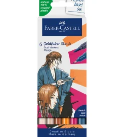 Tuscher - 6 Stk. - Goldfaber Sketch - Manga>Faber-Castell Discount