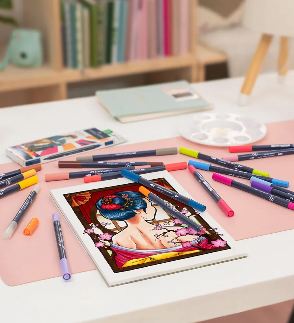 Tuscher - 6 Stk. - Goldfaber Sketch - Manga>Faber-Castell Discount