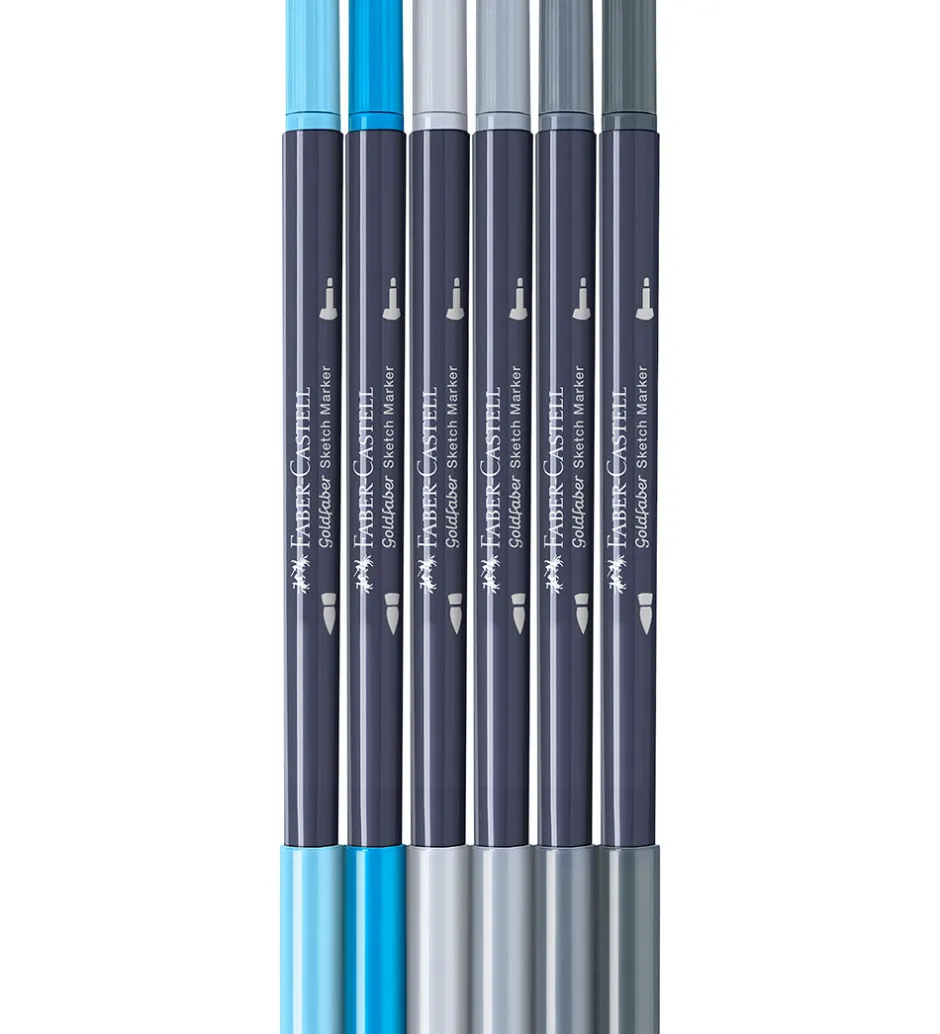 Tuscher - 6 Stk. - Goldfaber Sketch - Product Desi>Faber-Castell Outlet
