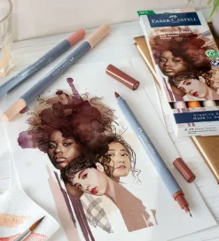 Tuscher - 6 stk. - Portrait>Faber-Castell Online