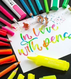 Tuscher - 6 stk. - Neon>Faber-Castell Online