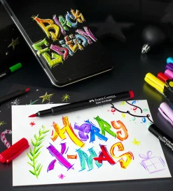 Tuscher - Black Edition - 10 stk.>Faber-Castell Hot