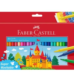 Tuscher - Børn - 50 stk. - Multifarvet>Faber-Castell New