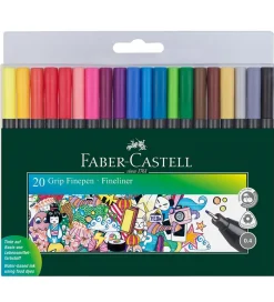Tuscher - Fineliner - 20 stk - Multi>Faber-Castell Online