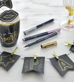 Tuscher - Metallic Pen - 6 stk - Multifarvet>Faber-Castell