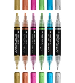 Tuscher - Shake & Paint Akryl - 6 Stk. - Metallic>Faber-Castell