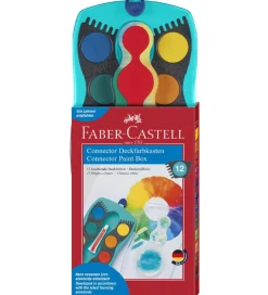 Vandfarve - Connector - 12 Farver>Faber-Castell Best