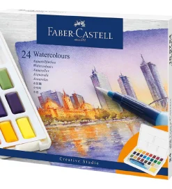 Vandfarver - 24 stk.>Faber-Castell Best