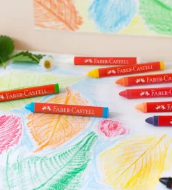 Voksfarver - Trekantet - 24 stk - Multi>Faber-Castell