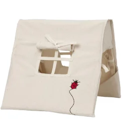 Legetelt - 30x30 cm - Natur m. Mariehøne>Ferm Living New