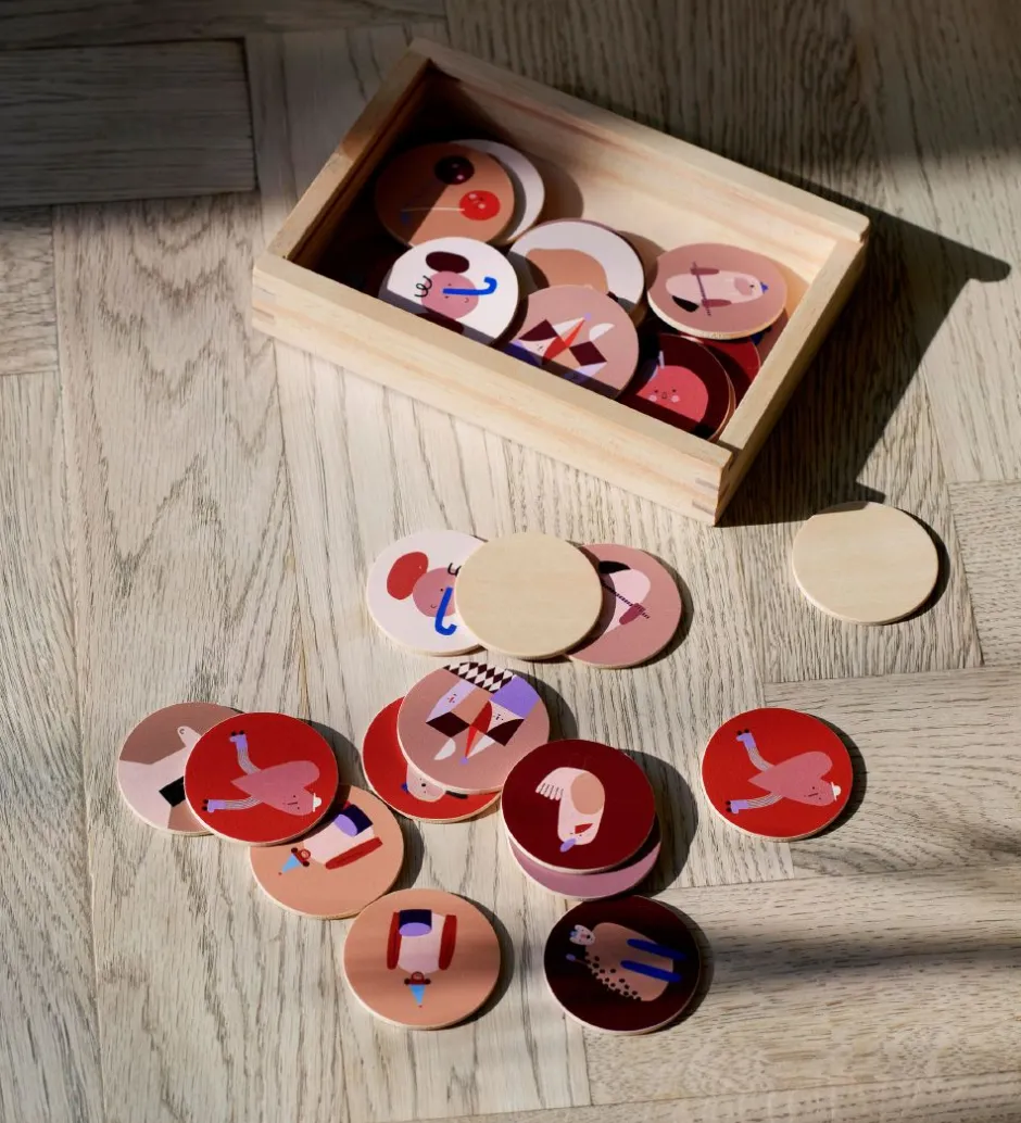 Vendespil - Critter Memory Game - Multi>Ferm Living Sale