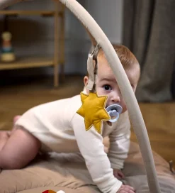 Aktivitetstæppe m. 3 Aktivitetslegetøj - Beige><noscript><img width=