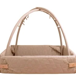 Aktivitettæppe - 80/120 cm - Soft Quilt - Doeskin>Filibabba Outlet
