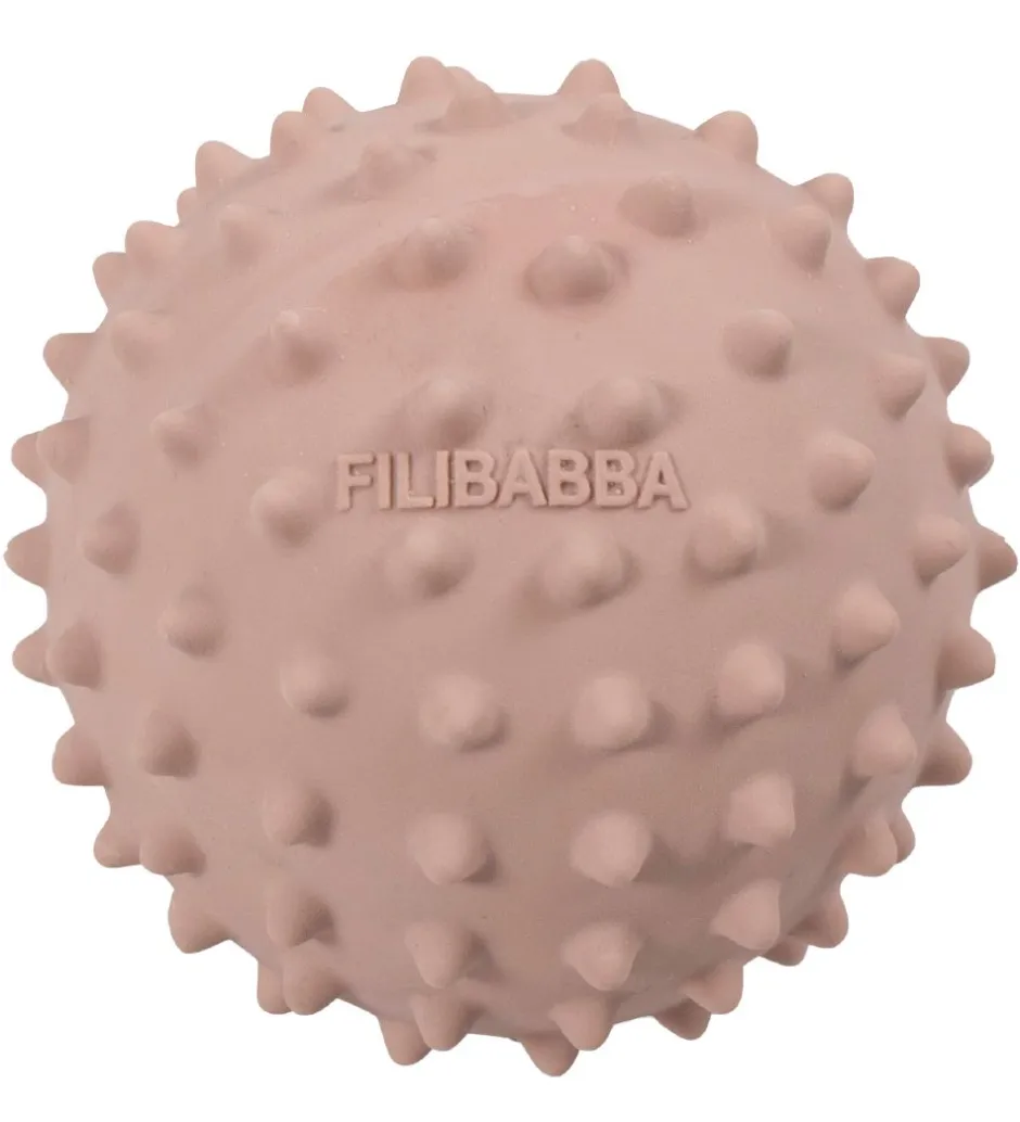 Motorikbold - 8 cm - Nor Stimulate - Blush>Filibabba Best