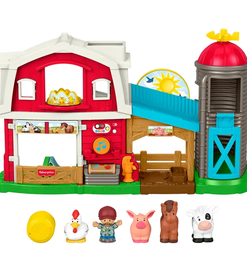 Fisher Price Bondegård - Little People Caring Fun Animal Farm>Fisher-Price Discount