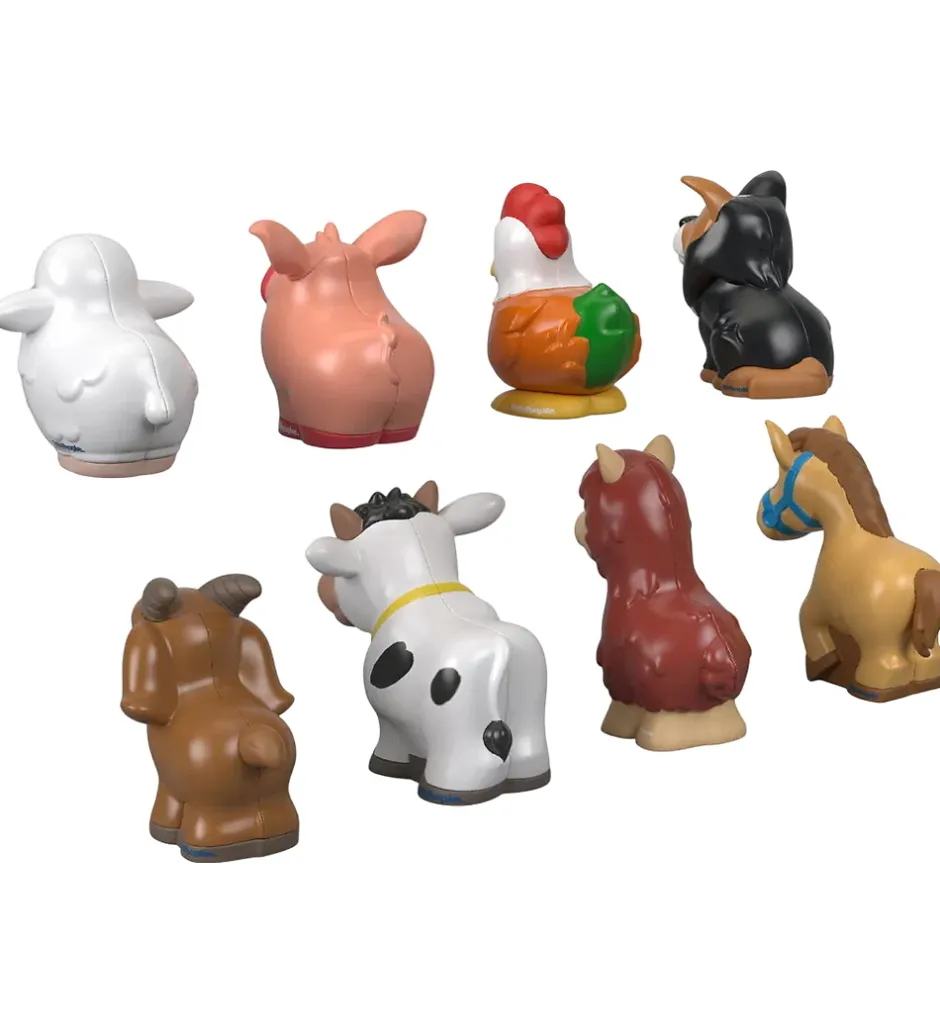 Fisher Price Figurer - 8 stk. - Little People Farm Animal Friend>Fisher-Price