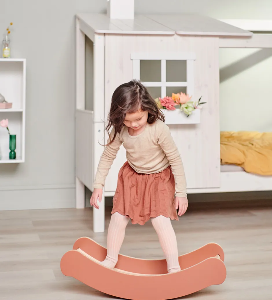 Balancebræt - Mini - Play - 68,7x31,1x18,3 cm - Blush>Flexa
