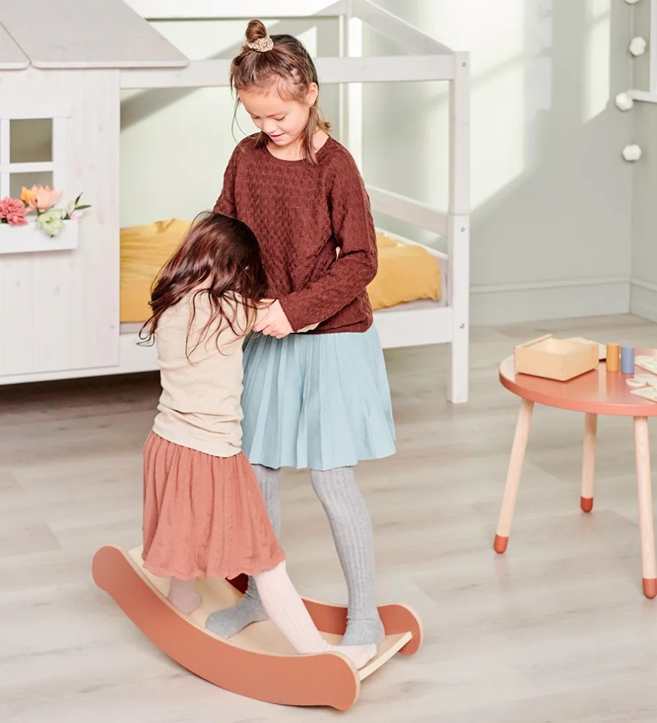 Balancebræt - Mini - Play - 68,7x31,1x18,3 cm - Blush>Flexa
