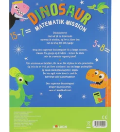 Aktivitetsbog - Dinosaur Matematik-mission - Dan>Forlaget Bolden Discount