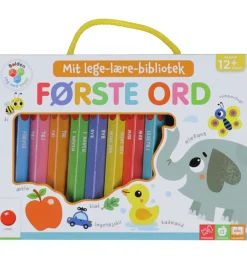 Bøger - Mit Lege-lære-bibliotek - Første Ord>Forlaget Bolden Outlet