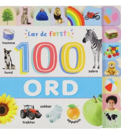 Billedbog - Lær de første 100 ord>Forlaget Bolden New
