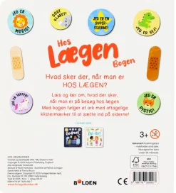 Billedbog - Hos Lægen Bogen - 36 Klistermærker>Forlaget Bolden