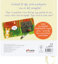 Billedbog - Godnat, Tiger! - Lommelygtebog>Forlaget Bolden Sale