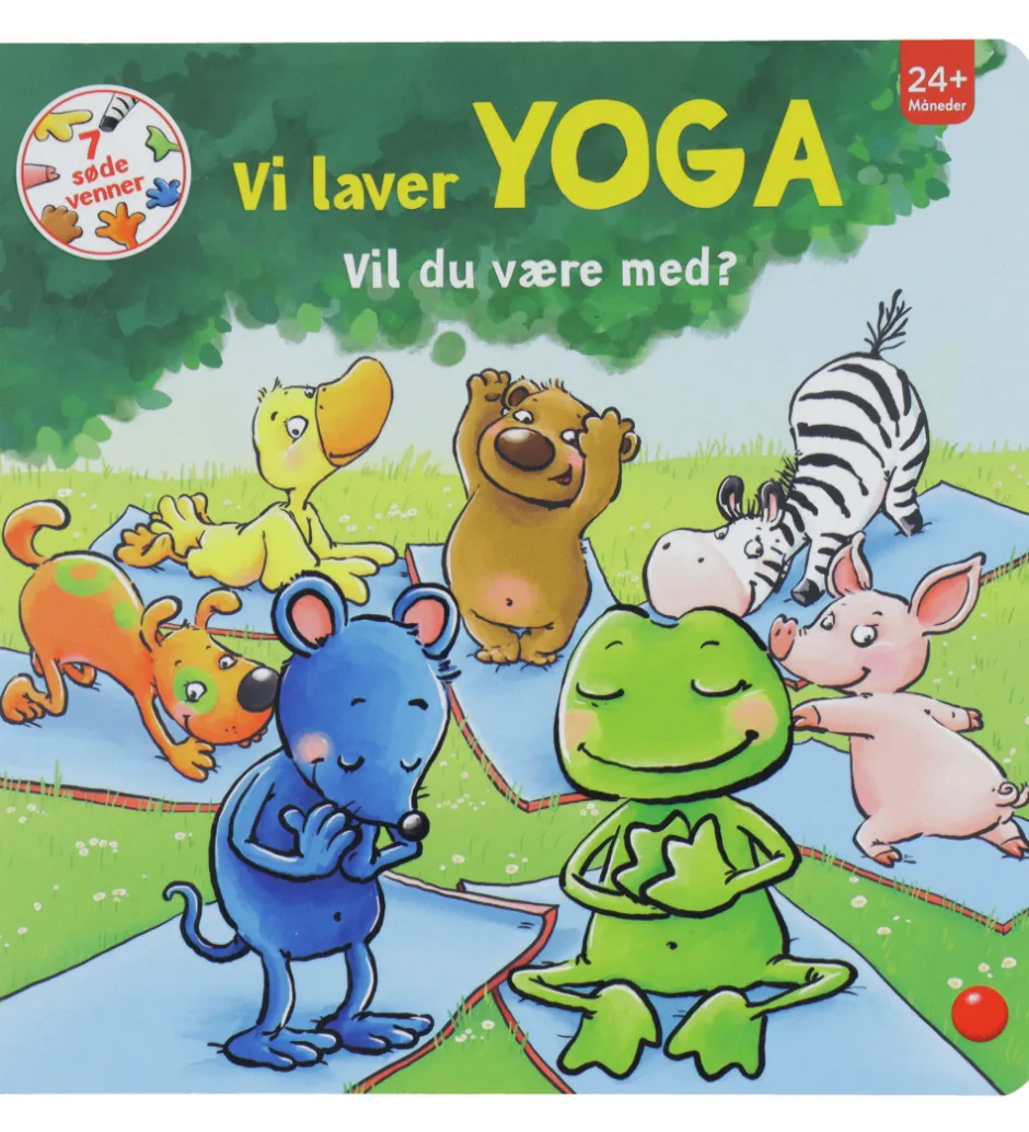 Bog - 7 Søde Venner: Vi Laver Yoga>Forlaget Bolden