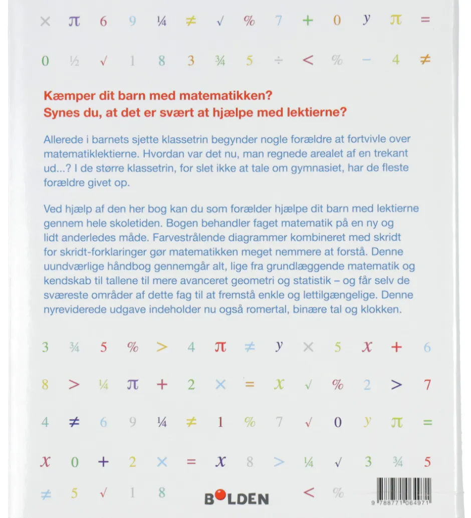 Bog - Hjælp Dit Barn Med Matematik>Forlaget Bolden Online