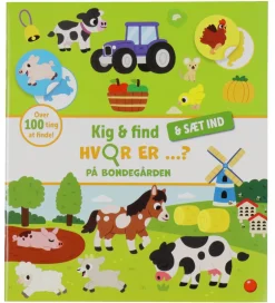 Bog - Kig og find og sæt ind : Hvor er på bondeg>Forlaget Bolden Best