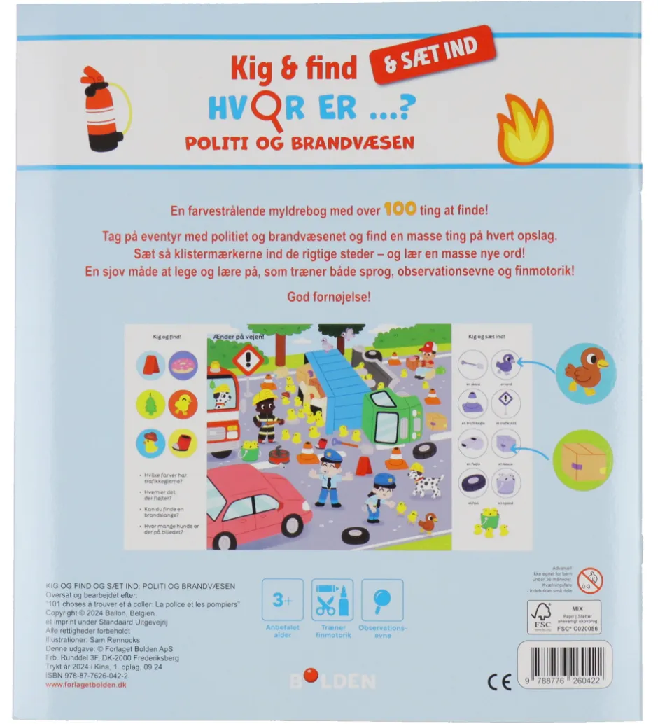 Bog - Kig og find og sæt ind: Hvor er POLITI OG>Forlaget Bolden Discount