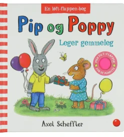 Bog m. Flapper - Pip og Poppy: Leger Gemmeleg>Forlaget Bolden Outlet