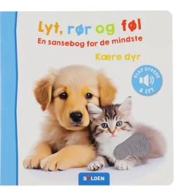 Bog m. Lyd - Lyt, Rør og Føl - Kære dyr>Forlaget Bolden Hot