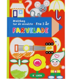 Malebog - Farvelade - For De Mindste - Dansk>Forlaget Bolden Hot