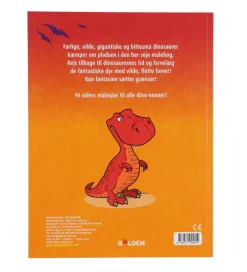 Malebog - Dinosaurer>Forlaget Bolden Outlet