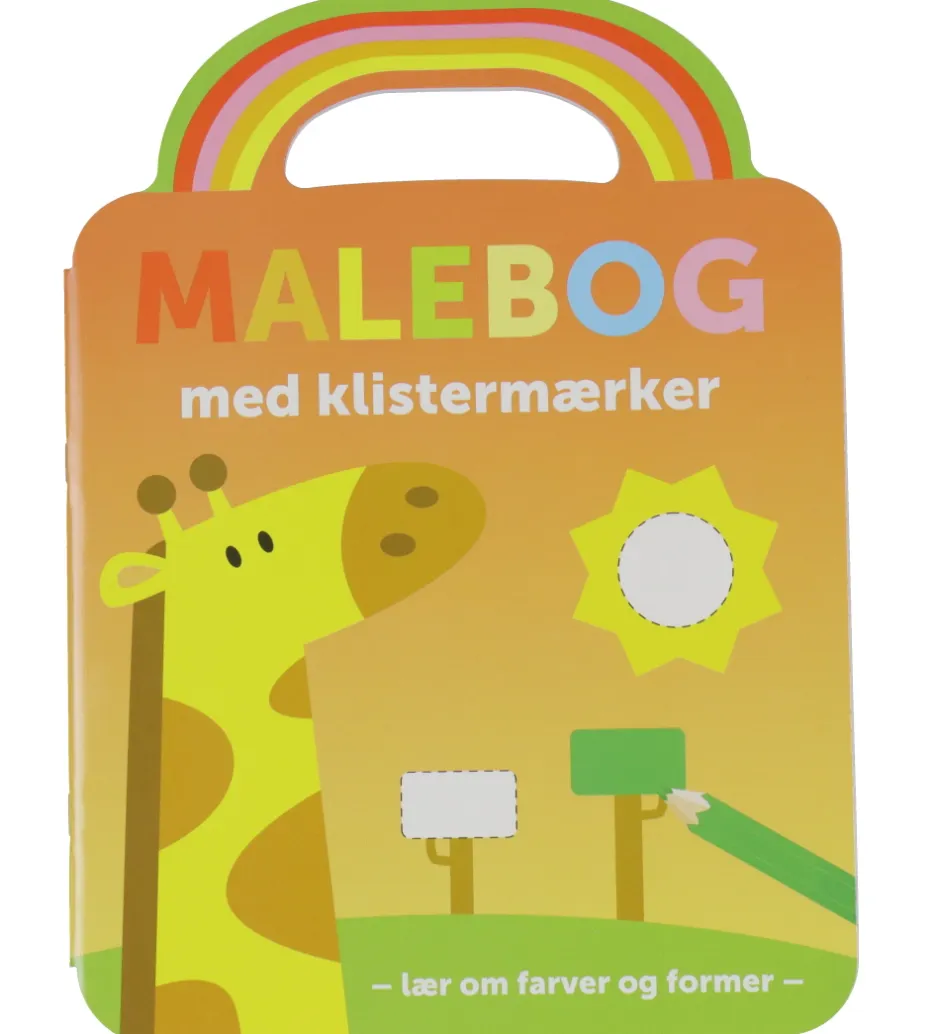 Malebog m. Klistermærker - Giraf>Forlaget Bolden Sale