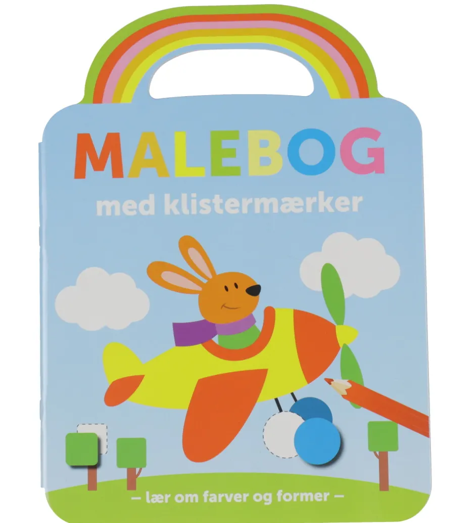 Malebog m. Klistermærker - Flyver>Forlaget Bolden Sale