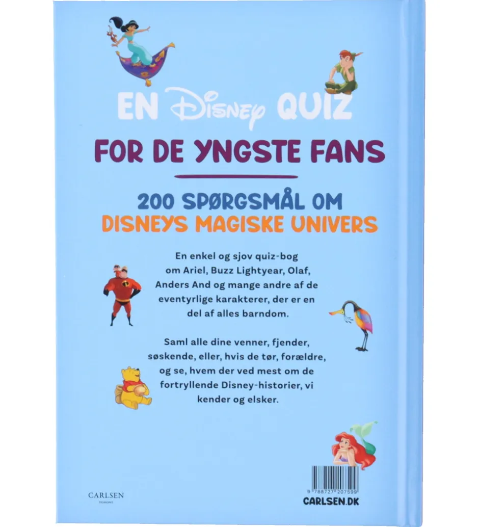 Aktivitestbog - Min første Disney-quiz>Forlaget Carlsen Discount