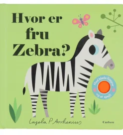 Billedbog m. Flapper - Hvor Er Fru Zebra?>Forlaget Carlsen Sale