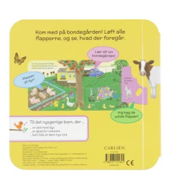 Billedbog m. Flapper - Kom Med På Bondegården ->Forlaget Carlsen Hot