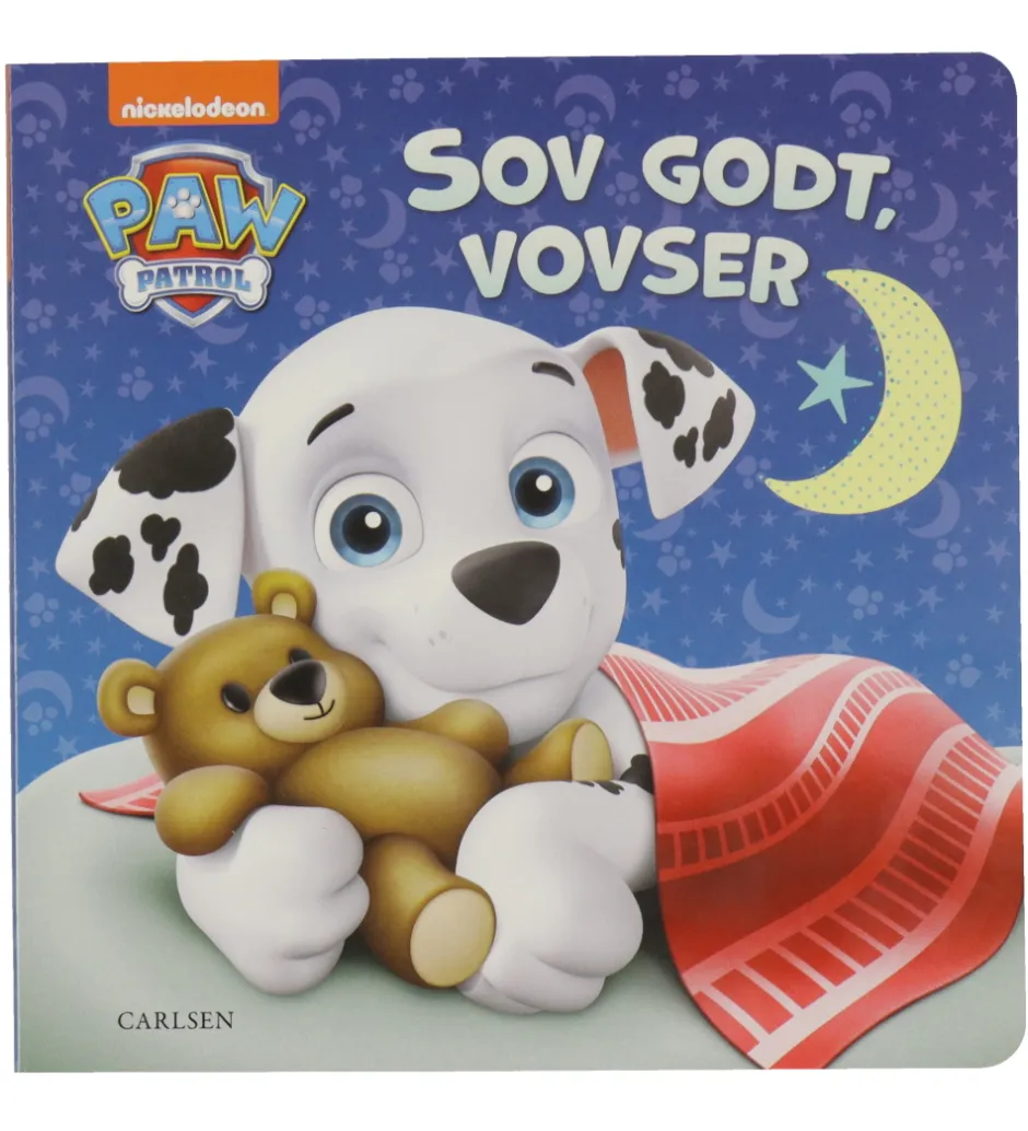 Billedbog - Sov Godt, Vovser - Paw Patrol - Dan>Forlaget Carlsen Clearance