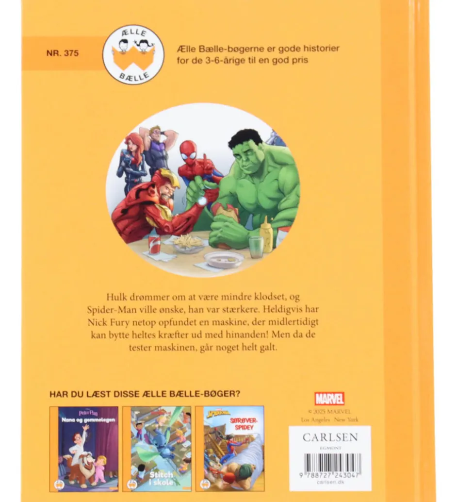 Bog - Den Fantastiske, Utrolige Spider-Hulk>Forlaget Carlsen